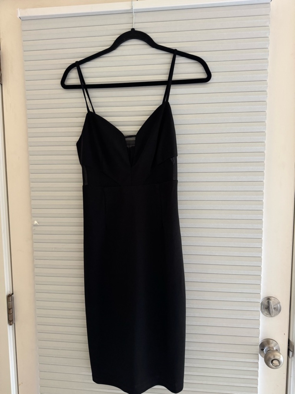 Lulu's Black Spaghetti-Strap Dress